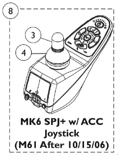 Invacare JYSTK MK6 SPJ+W/ACC (SPJAPM) 9153647300