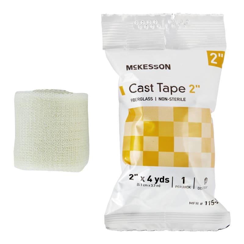 McKesson White Cast Tape, 2 Inch x 4 Yard McKesson White Cast Tape, 2 Inch x 4 Yard