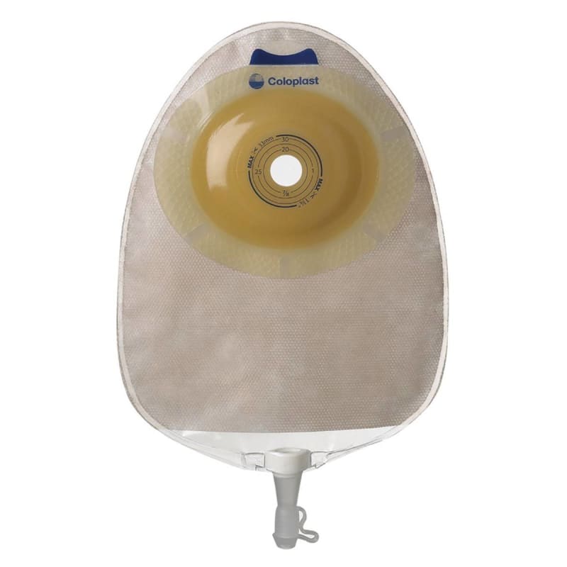 Coloplast SenSuraÂ® Xpro Convex Light 1-Piece Opaque Urostomy Pouch, 22 mm Stomas