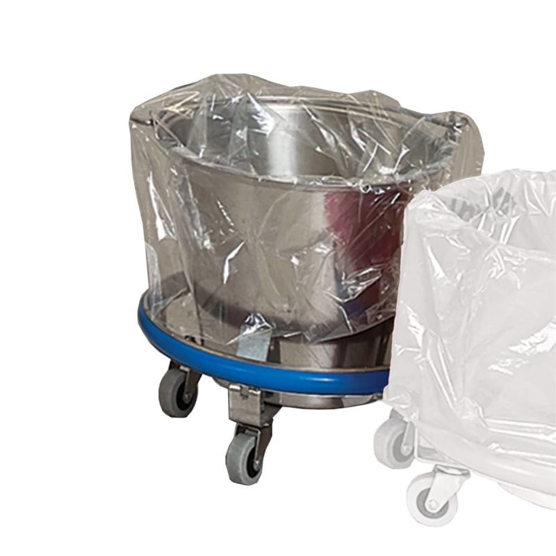 Ansell Kick Bucket Waste Bag SandelÂ® STAT-BAGâ„¢ Without Legend Clear