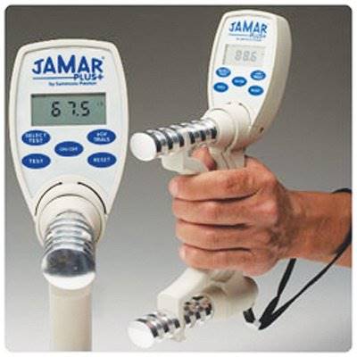 Fabrication Enterprises JamarÂ® Hand Dynamometer