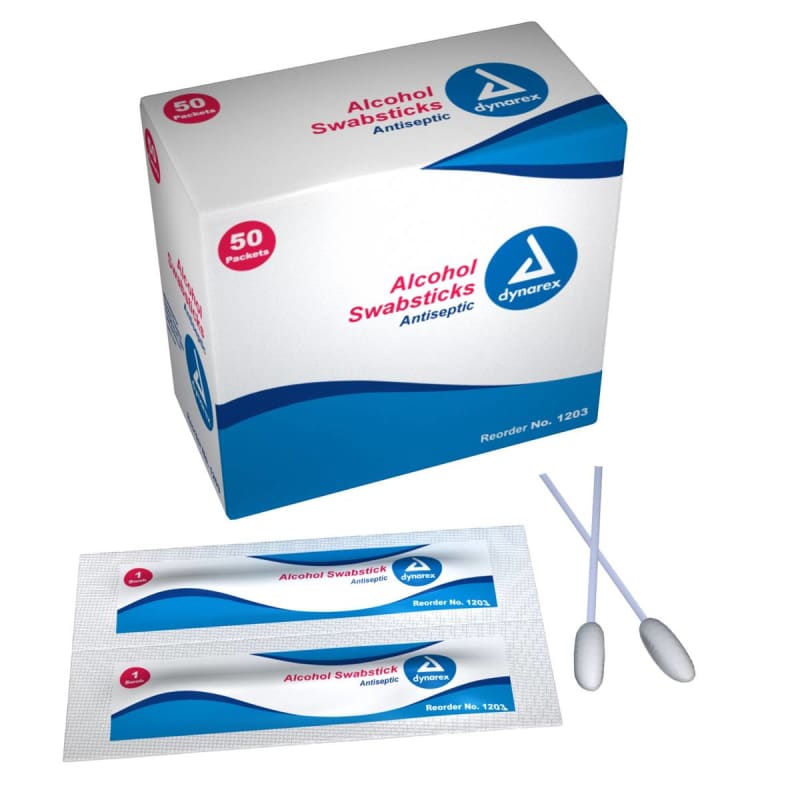 dynarex® Alcohol Impregnated Swabstick dynarex® Alcohol Impregnated Swabstick