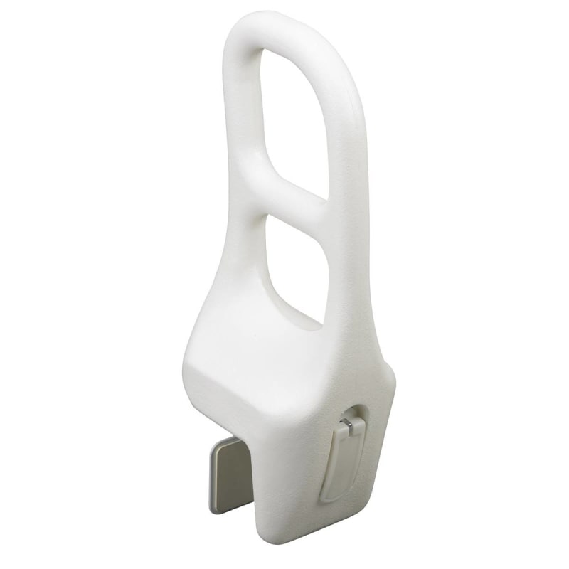 Drive DeVilbiss Healthcare driveâ„¢ Bathtub Grab Bar, White, Plastic