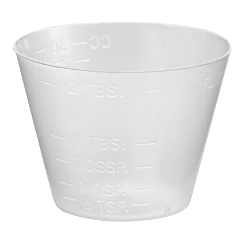 McKesson Brand McKesson Graduated Medicine Cup, 1-ounce capacity McKesson Brand McKesson Graduated Medicine Cup, 1-ounce capacity