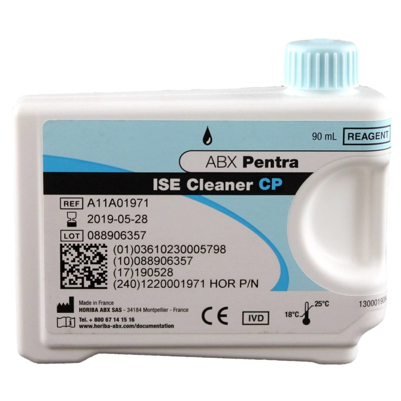 Horiba ISE Cleaner ABX Pentraâ„¢ 90 mL For ABX Pentra Analyzers