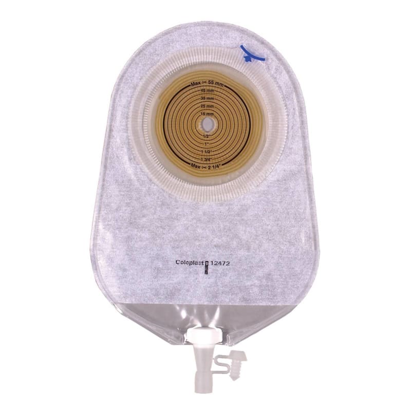 Coloplast AssuraÂ® Deep Convex Transparent Urostomy Pouch, 15 â€“ 43mm Stomas