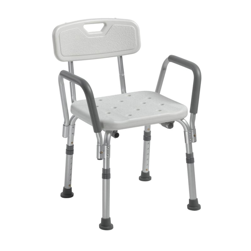 Drive DeVilbiss Healthcare driveâ„¢ Shower Chair with Back and Removable Padded Arms