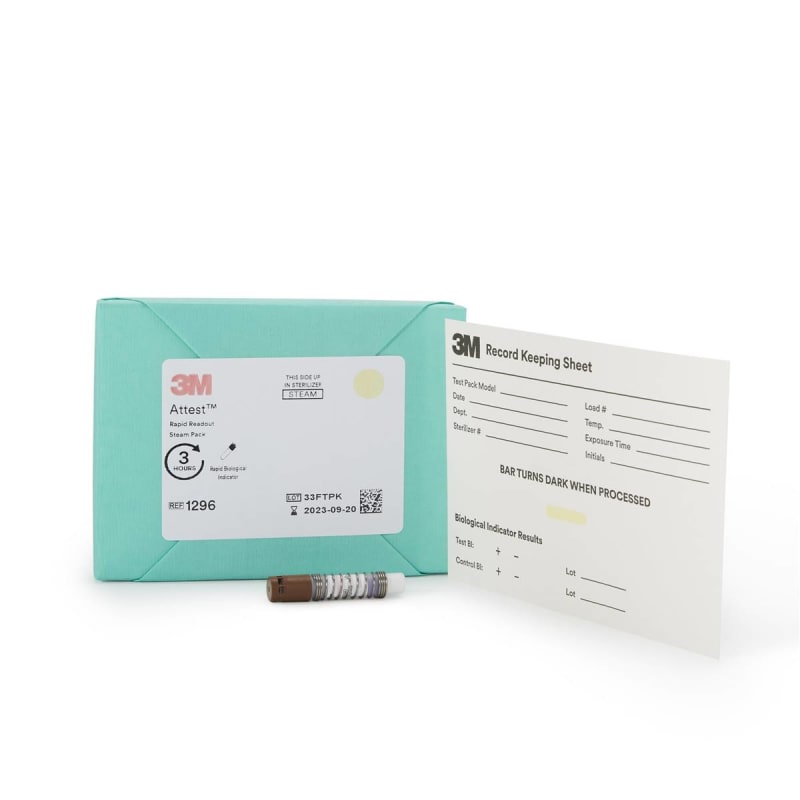 Solventum Corporation 3Mâ„¢ Attestâ„¢ Rapid Readout Sterilization Biological Indicator Pack