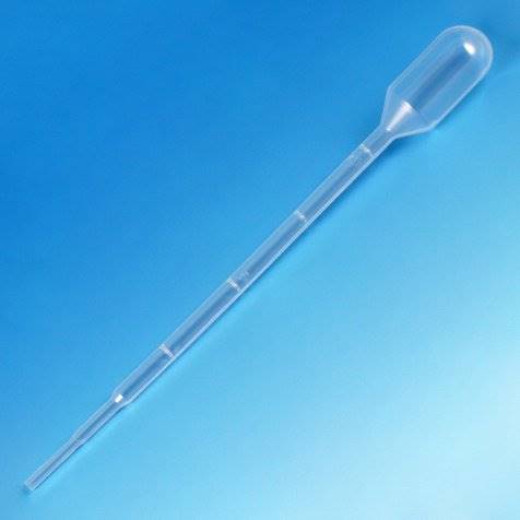 Globe Scientific Globe Scientific Transfer Pipette, 3 mL, 2.2 mL Draw Volume Globe Scientific Globe Scientific Transfer Pipette, 3 mL, 2.2 mL Draw Volume