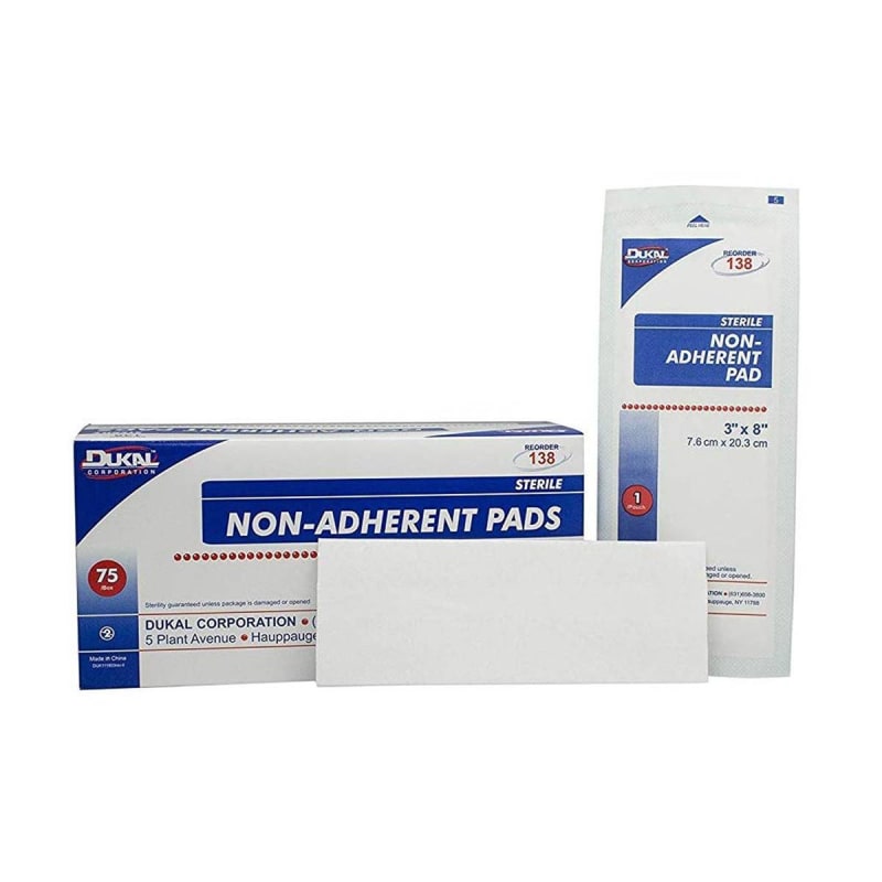 Dukalâ„¢ Nonadherent Dressing, 3 x 8 Inch Dukalâ„¢ Nonadherent Dressing, 3 x 8 Inch