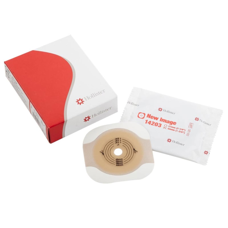 Hollister New Imageâ„¢ Flextendâ„¢ Colostomy Barrier With Up to 1Â¾ Inch Stoma Opening