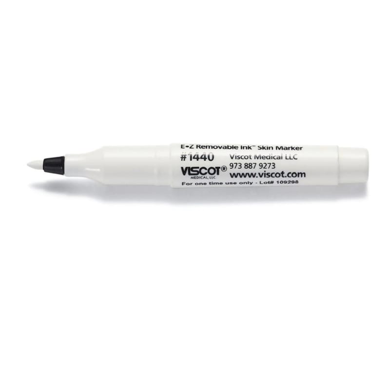 Viscot Industries Skin Marker EZ Removable Ink® White Ink NonSterile Mini Regular Tip Viscot Industries Skin Marker EZ Removable Ink® White Ink NonSterile Mini Regular Tip