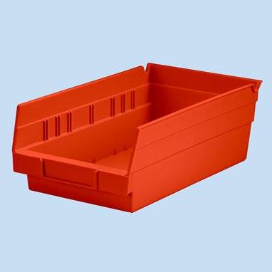 Health Care Logistics Shelf Bin Blue Plastic 4 X 6-5/8 X 11-5/8 Inch