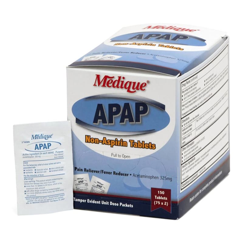 Medique Products APAP Acetaminophen Pain Relief