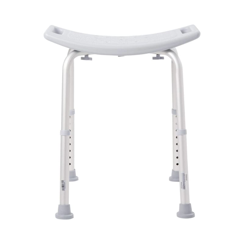 McKesson Aluminum Bath Bench Without Backrest, 15.5 â€“ 19.5 Inch, Gray