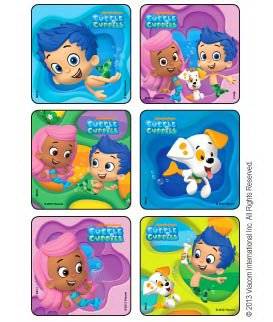 Medibadge Sticker DisneyÂ® 75 per Roll Bubble Guppies 2-1/2 X 2-1/2 Inch