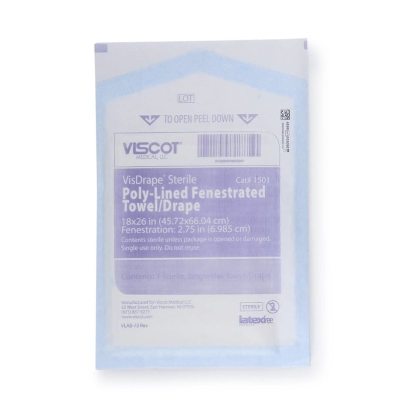 Viscot Industries Viscot Sterile Minor Procedure Surgical Drape, 18 x 26 Inch Viscot Industries Viscot Sterile Minor Procedure Surgical Drape, 18 x 26 Inch