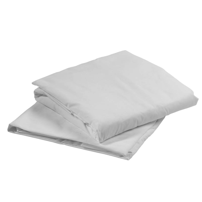 Drive DeVilbiss Healthcare driveâ„¢ White Fitted Bed Sheet, 36 x 80 x 6 Inch