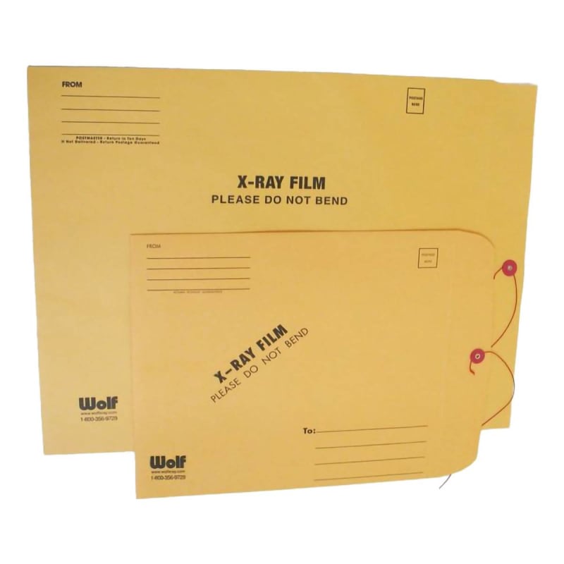 Wolf X-Ray Mailer Envelope Wolf X-Ray Mailer Envelope