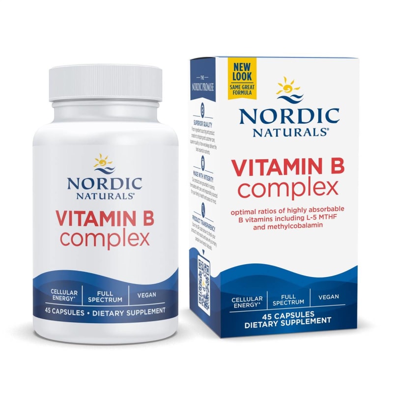 Nordic Naturals Inc Nordic NaturalsÂ® Vitamin B Complex Dietary Supplement