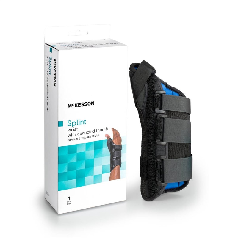 McKesson Brand McKesson Right Wrist Splint with Abducted Thumb, Extra Small