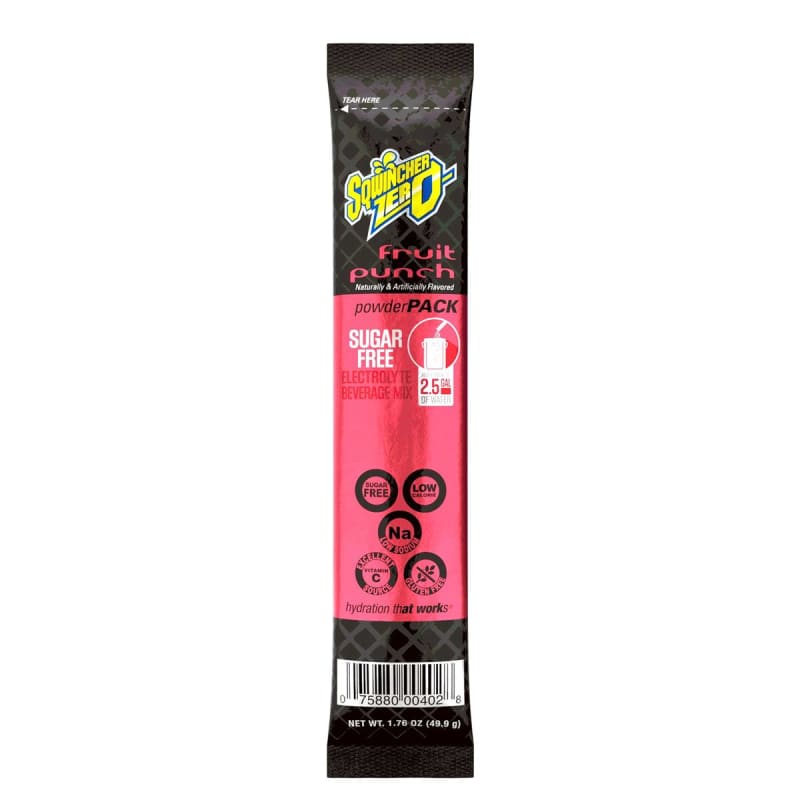 Kent Precision Foods Sqwincher® Zero Fruit Punch Electrolyte Replenishment Drink Mix Kent Precision Foods Sqwincher® Zero Fruit Punch Electrolyte Replenishment Drink Mix