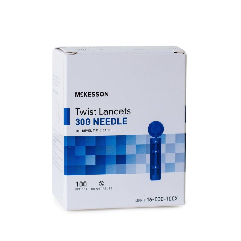 McKesson Twist Lancet, 30 gauge McKesson Twist Lancet, 30 gauge