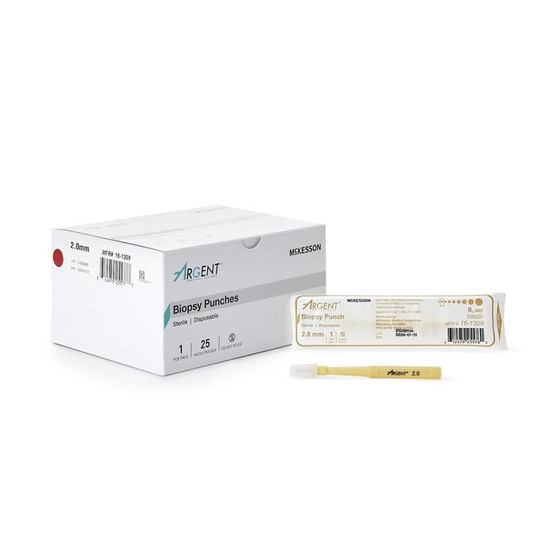 McKesson Brand McKesson Argentâ„¢ Disposable Biopsy Punches, 2.0 mm