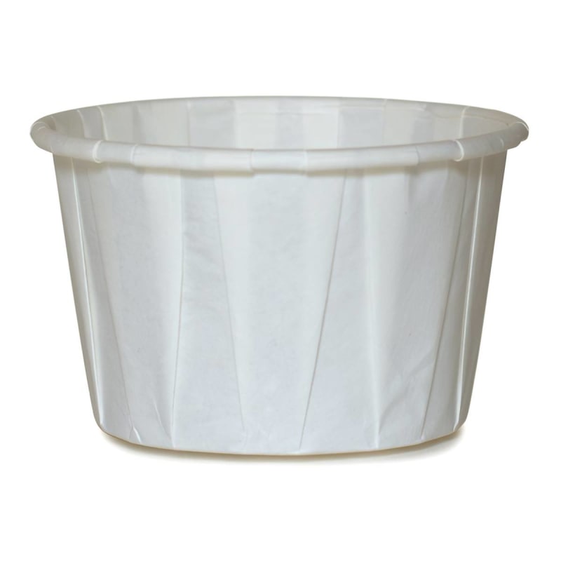 McKesson Brand Souffle Cup McKesson 3.5 oz. Paper White Disposable McKesson Brand Souffle Cup McKesson 3.5 oz. Paper White Disposable