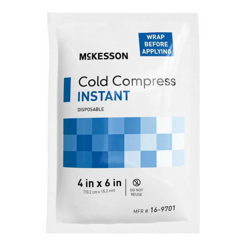 McKesson Instant Cold Pack, 4 x 6 Inch McKesson Instant Cold Pack, 4 x 6 Inch