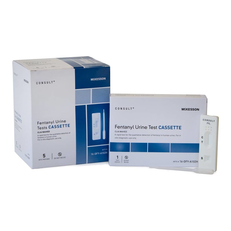 McKesson ConsultÂ® Over-the-Counter Test Kit for At-Home Use, Fentanyl