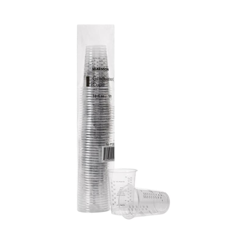 McKesson Brand McKesson Graduated Drinking Cup, 10 oz., Clear
