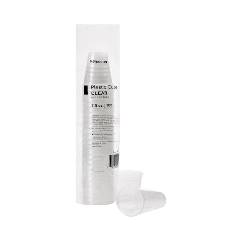 McKesson Brand McKesson Polypropylene Drinking Cup, 7 oz., Clear McKesson Brand McKesson Polypropylene Drinking Cup, 7 oz., Clear