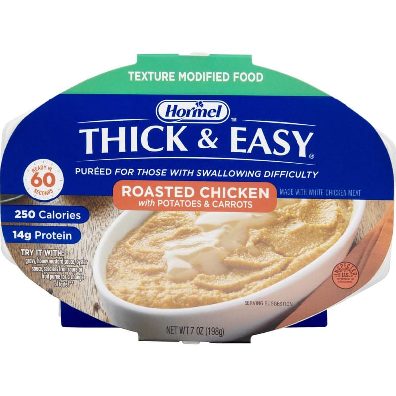 Lyons Magnus LLC Thick & EasyÂ® Roasted Chicken with Potatoes and Carrots PurÃ©e Thickened Food