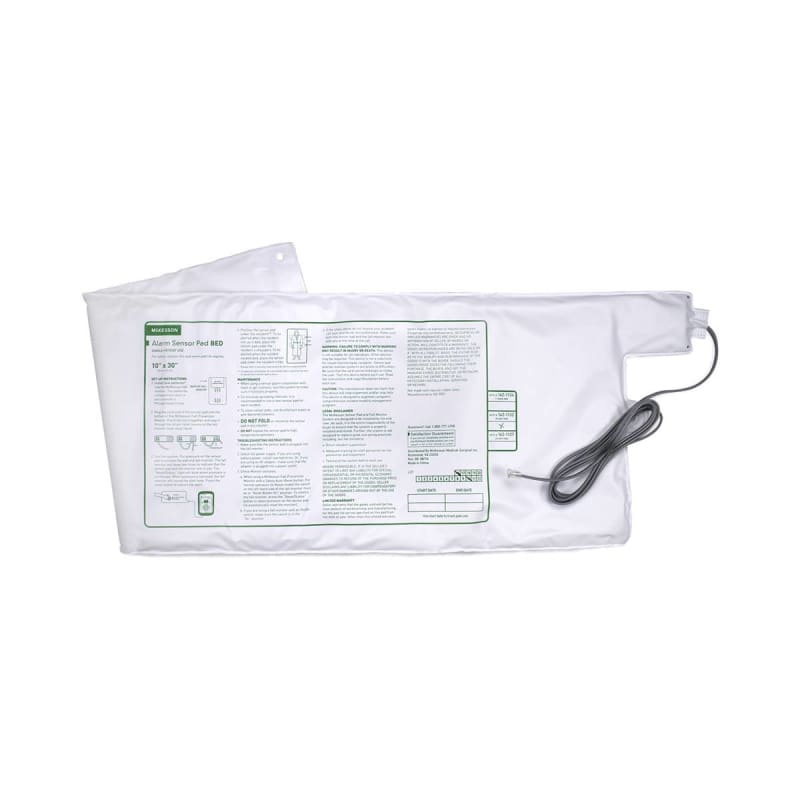 McKesson Brand McKesson Bed Alarm Sensor Pad, 10 x 30 Inch