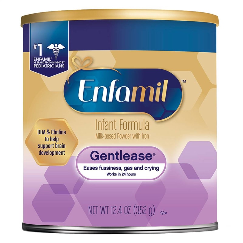 Mead Johnson EnfamilÂ® GentleaseÂ® Powder Infant Formula, 12.4-ounce can