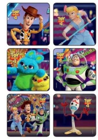 Medibadge Sticker DisneyÂ® 75 per Roll Toy Story 2-1/2 X 2-1/2 Inch