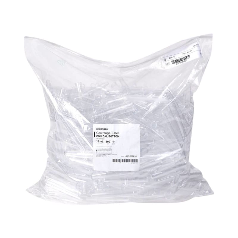 McKesson Brand McKesson Centrifuge Tube, 12 mL, 16 x 100 mm McKesson Brand McKesson Centrifuge Tube, 12 mL, 16 x 100 mm