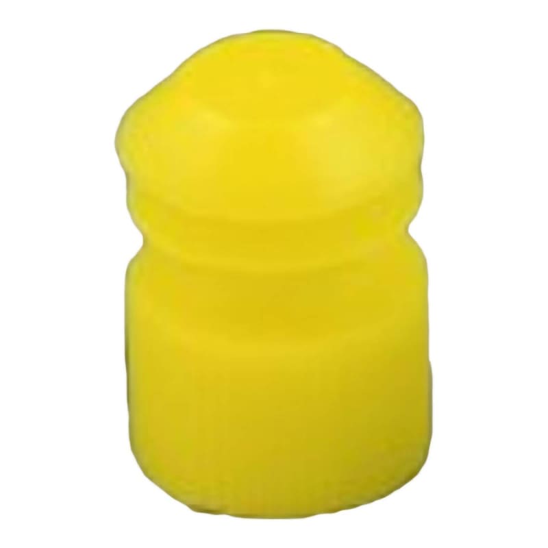 McKesson Brand McKesson Flanged Plug Cap, Yellow. Polyethylene, for Use with 13 mm Tubes McKesson Brand McKesson Flanged Plug Cap, Yellow. Polyethylene, for Use with 13 mm Tubes
