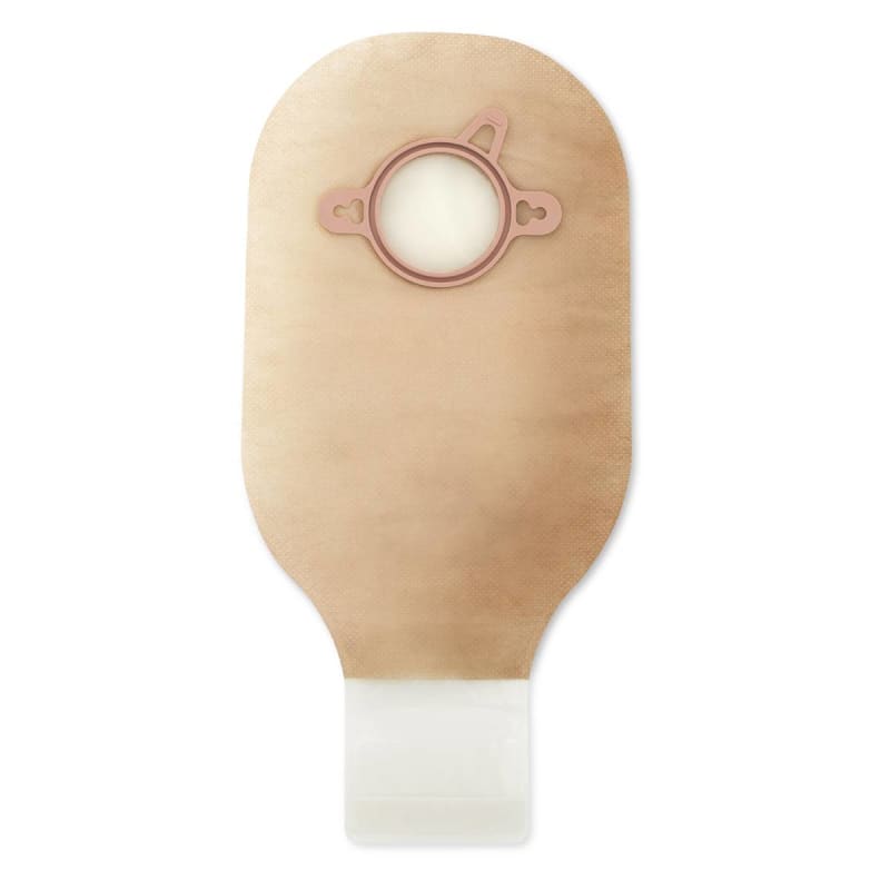 Hollister New Imageâ„¢ 18002 Two-Piece Ultra Clear Ostomy Pouch, Pre-cut to Fit 44 mm, Green