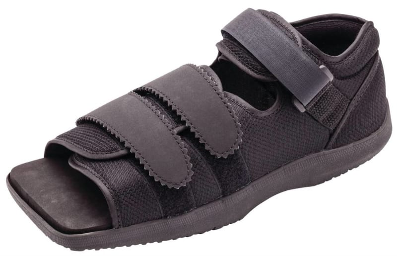 Ossur Square Toe Post-Op Shoe Medium Female Black Ossur Square Toe Post-Op Shoe Medium Female Black