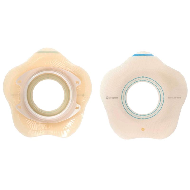 Coloplast SenSuraÂ® Mio Convex Flip Ostomy Barrier, for 45 mm Stomas