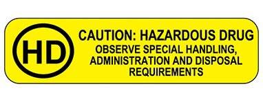 Health Care Logistics Pre-Printed Label Indeed Caution Label Yellow Paper Caution Hazardous Drug Black Biohazard 9/10 X 2-3/16 Inch Health Care Logistics Pre-Printed Label Indeed Caution Label Yellow Paper Caution Hazardous Drug Black Biohazard 9/10 X 2-3/16 Inch