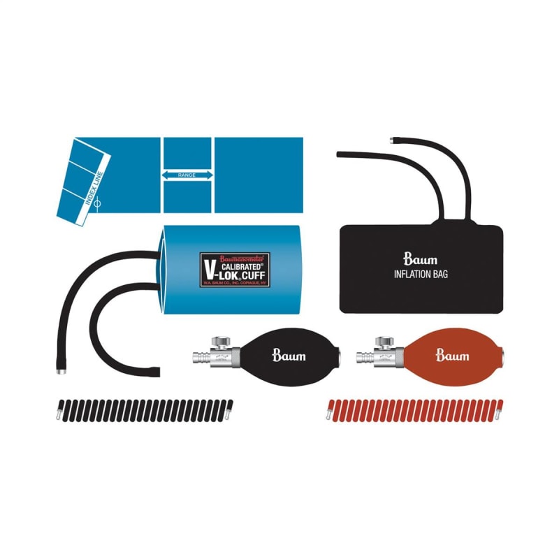 W.A. Baum Calibrated V-LokÂ® Blood Pressure Cuff
