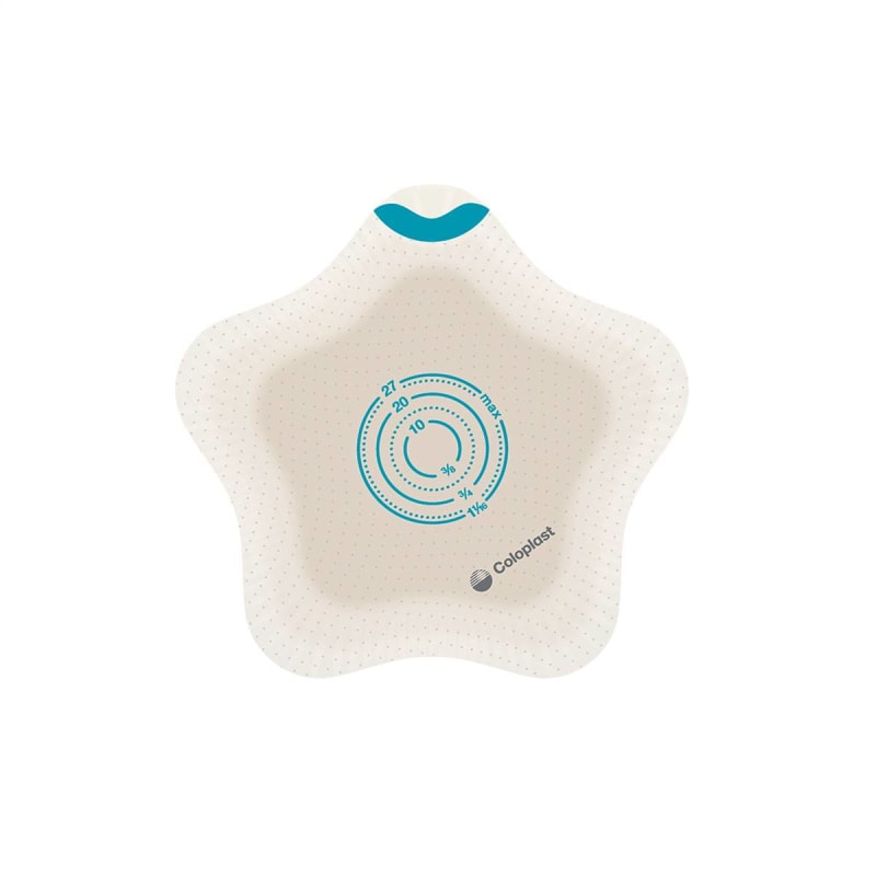 Coloplast SenSuraÂ® Mio Kids Flex 2-Piece Ostomy Barrier, Cut to fit Stomas up to 35 mm