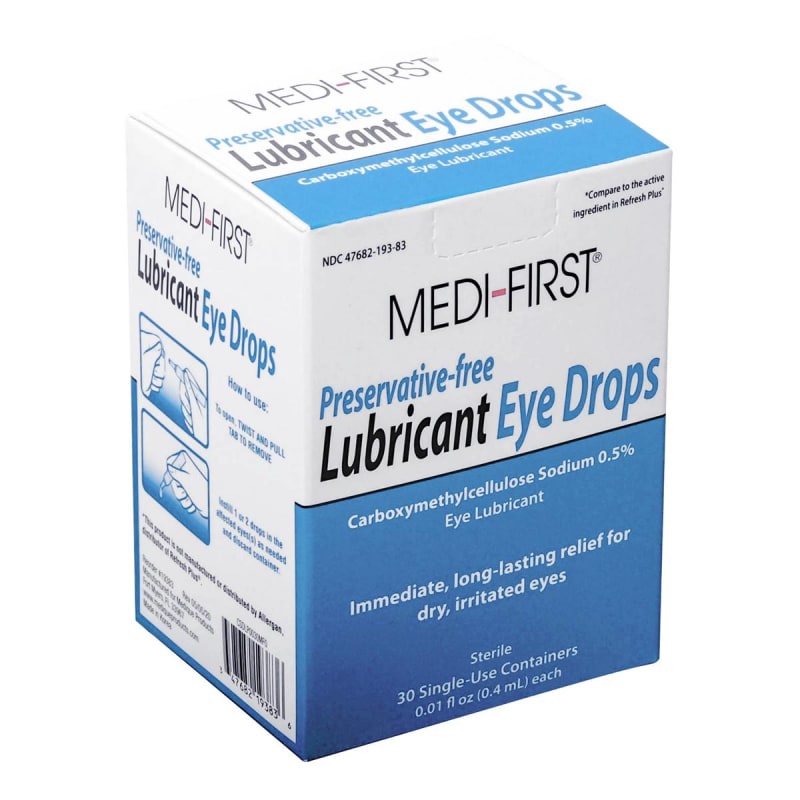 Medique Products Medi-FirstÂ® Carboxymethylcellulose Sodium Eye Lubricant