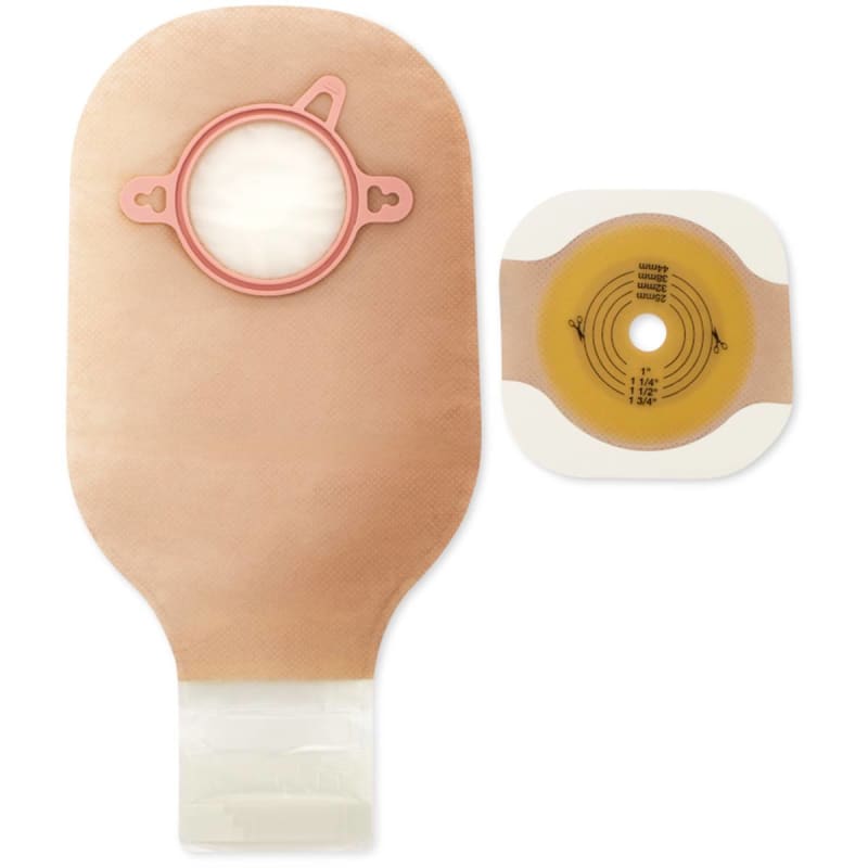 Hollister New Imageâ„¢ 2-Piece Ultra Clear Ostomy Pouch, up to 57 mm, Lock 'n Rollâ„¢ closure