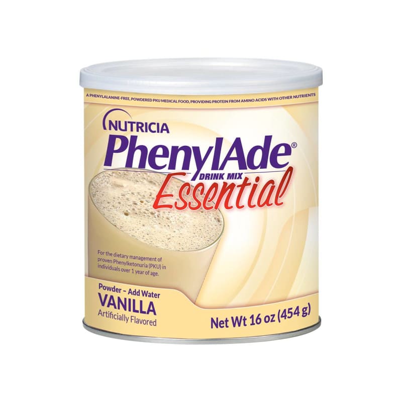 Nutricia North America Oral Supplement PhenylAde®60 Vanilla Flavor Powder 16 oz. / 454 Gram Canister Nutricia North America Oral Supplement PhenylAde®60 Vanilla Flavor Powder 16 oz. / 454 Gram Canister