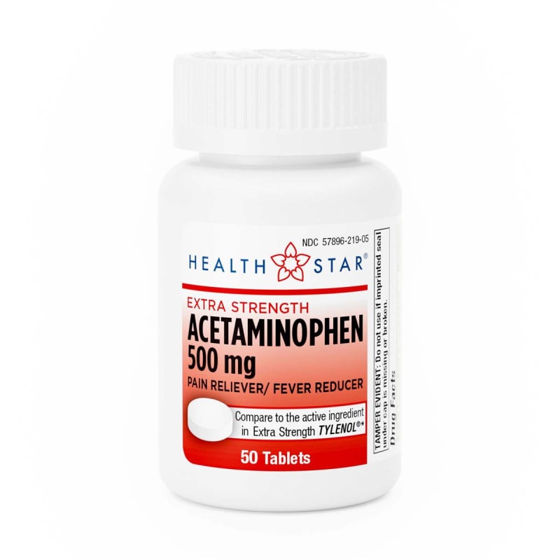 Geri-Care Health*Star Extra Strength Acetaminophen Tablets