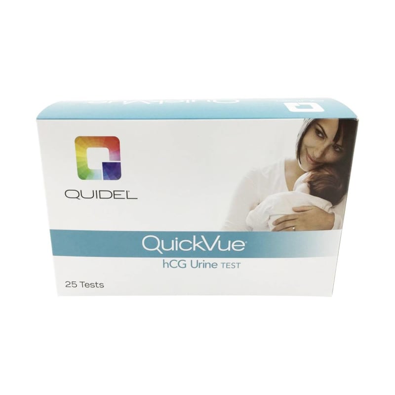 Quidel QuickVueÂ® hCG Pregnancy Fertility Reproductive Health Test Kit